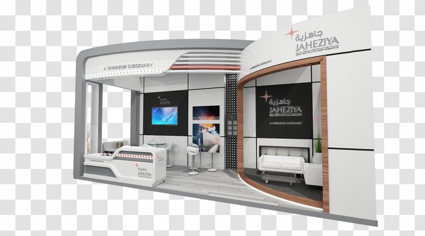 JAHEZIYA Exhibition TransCore ADIPEC Exhibit Design - Dubai Cityscape Transparent PNG