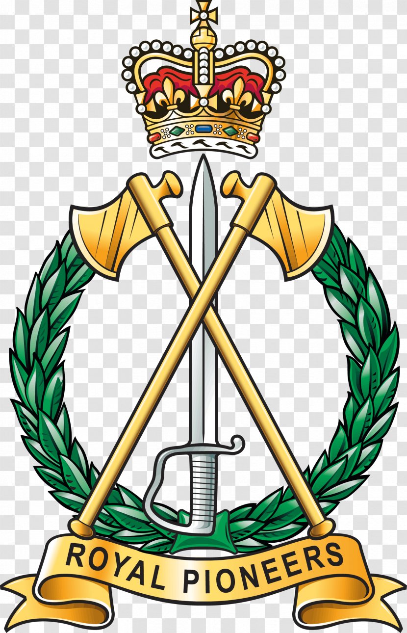 Royal Pioneer Corps United Kingdom British Army Cap Badge Regiment Transparent PNG