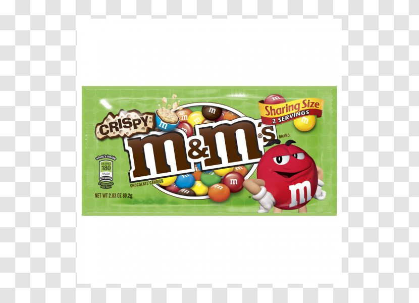 M&M's Crispy Chocolate Candies Butterfinger Mars Snackfood US Peanut Butter Candy - Milk Transparent PNG