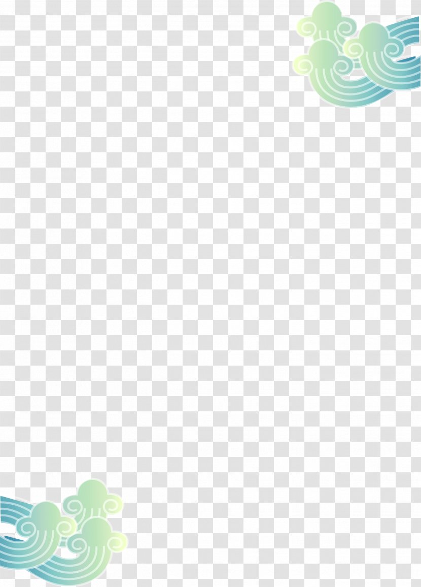 Blue Download Green - Color Gradient - Clouds Transparent PNG