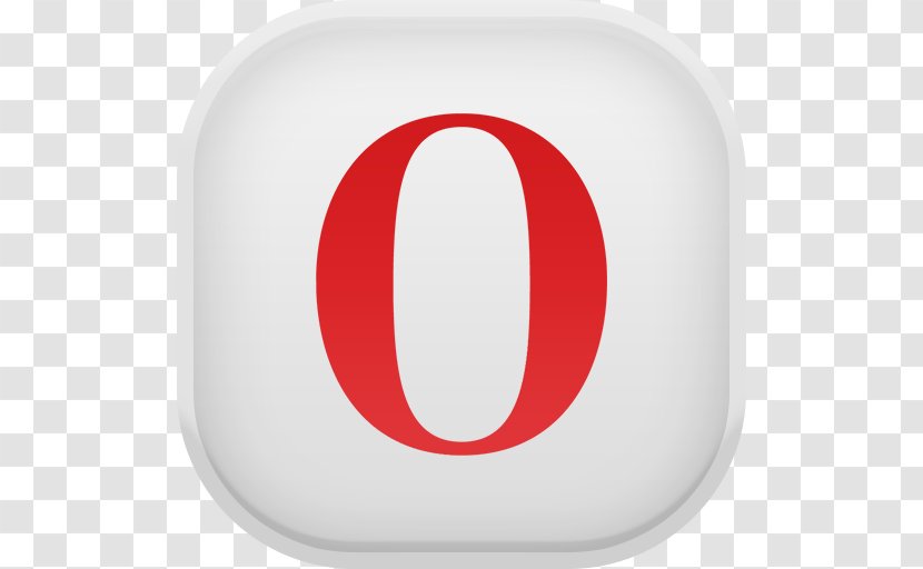 Circle Font - Red - Opera Transparent PNG