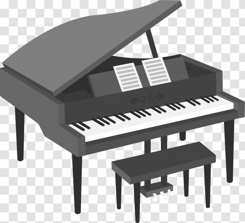 Winterreise Piano Pianist Musical Instrument - Tree - Sunset Transparent PNG
