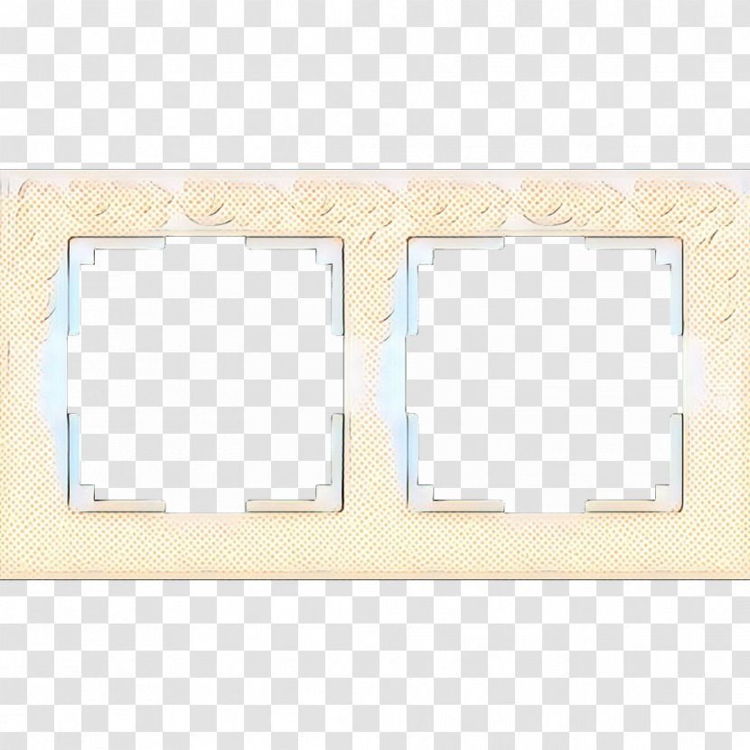 Beige Background Frame - Rectangle M - Picture Transparent PNG