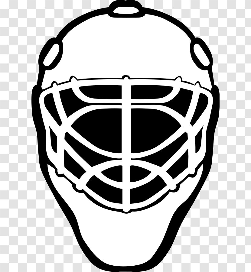 Goaltender Mask Ice Hockey Goalkeeper Clip Art - Goalie Pictures Transparent PNG