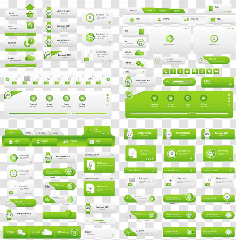 Web Design Website Button - Brand - Creative Transparent PNG