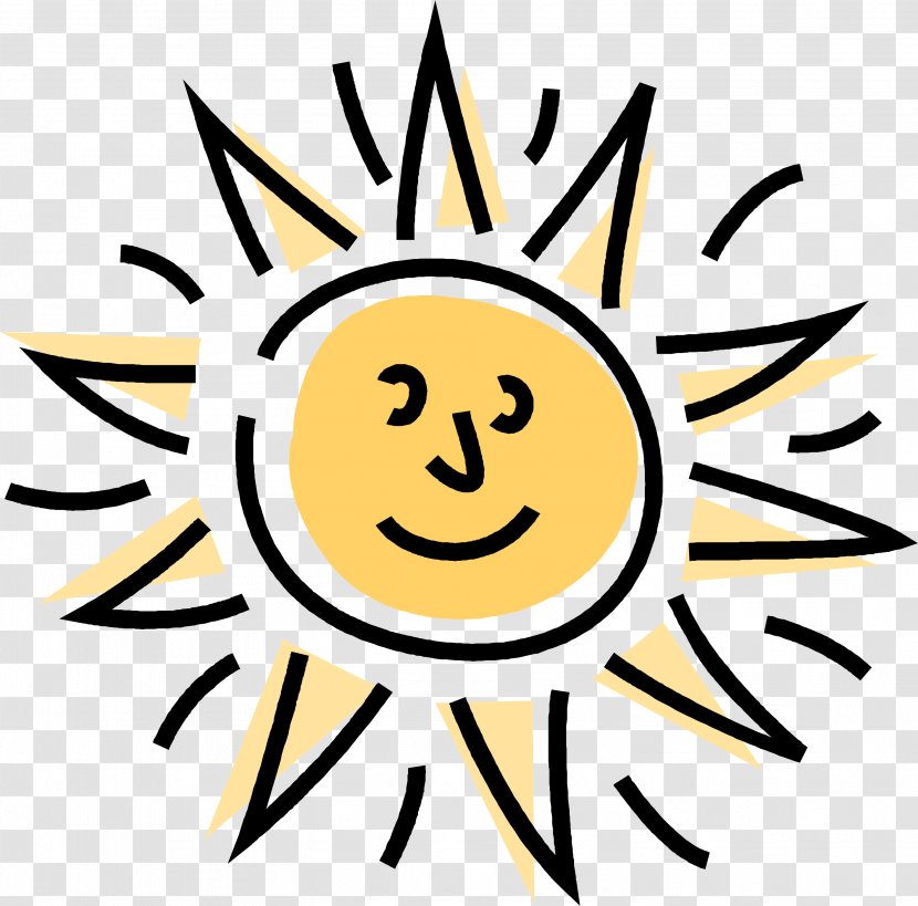 Smiley Royalty-free Clip Art - Smile - Hand Painted Sun Expression Vector Transparent PNG