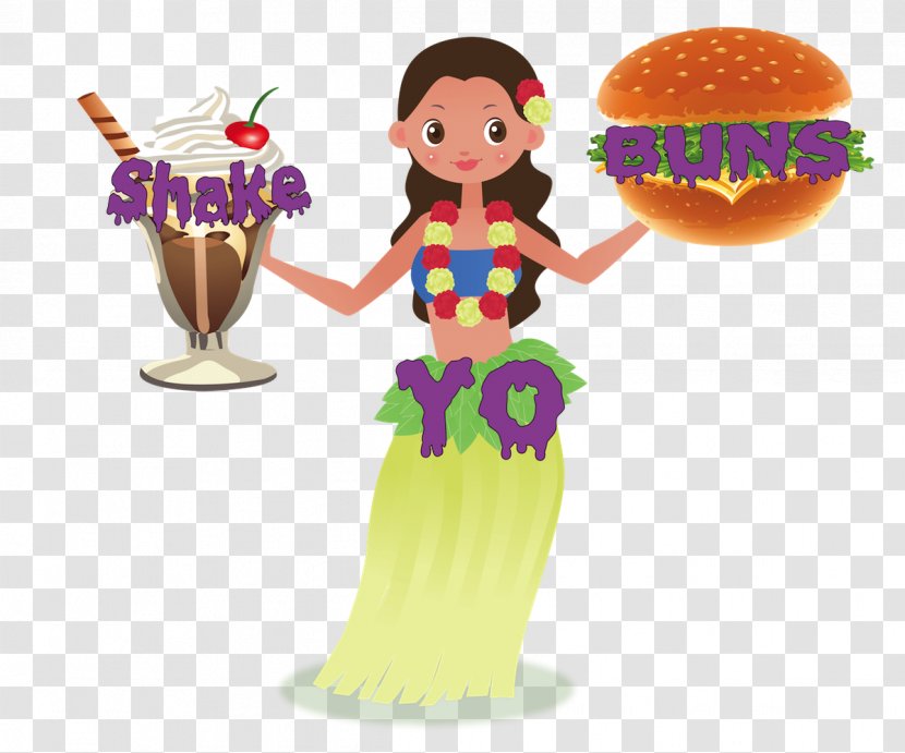 Clip Art Illustration Figurine Fiction Character - Google Play - Milk Shake Vector Transparent PNG