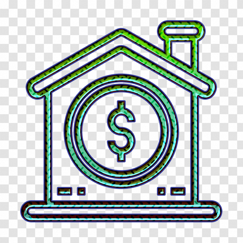 Rent Icon Home Icon Coin Icon Transparent PNG