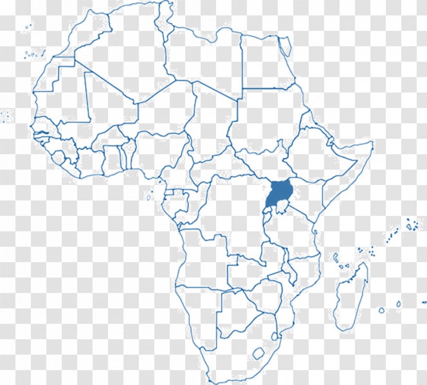 Blank Map Africa World Europe Transparent PNG