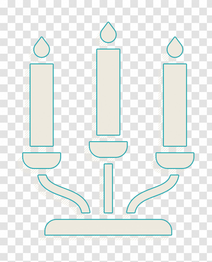 Home Decoration Icon Candelabra Icon Candle Icon Transparent PNG