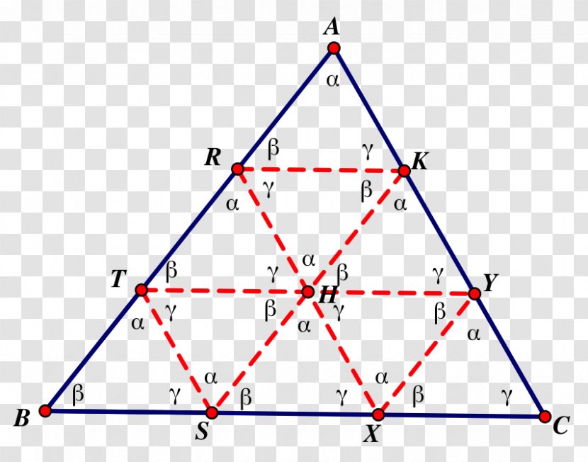 Triangle Point Diagram - Symmetry Transparent PNG