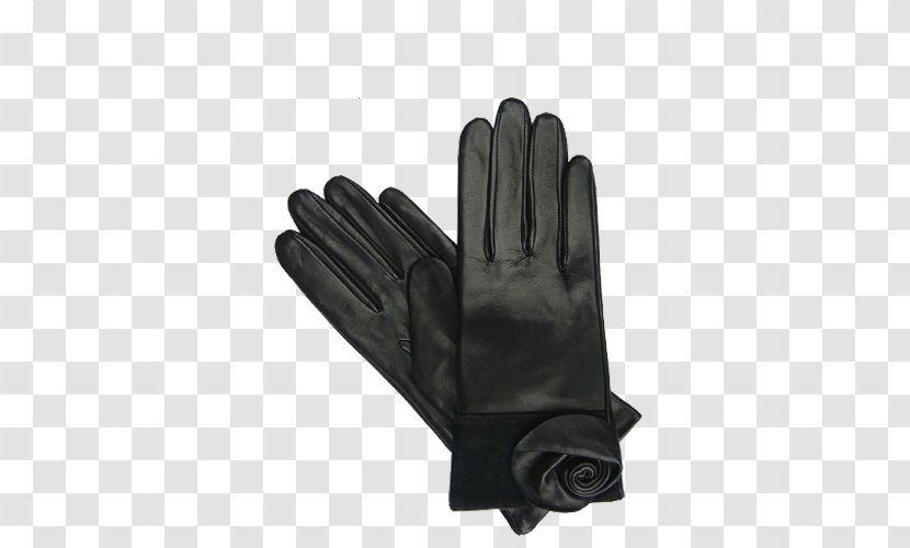 Evening Glove Leather Polka Dot Lace - Isotoner - Dress Transparent PNG