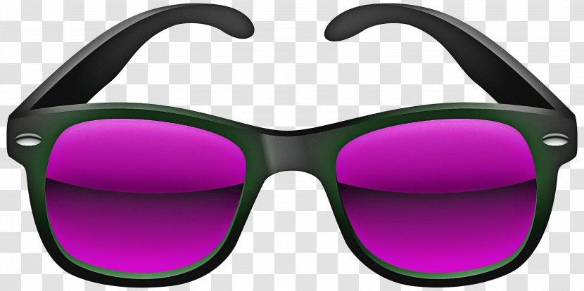 Glasses - Purple - Magenta Vision Care Transparent PNG