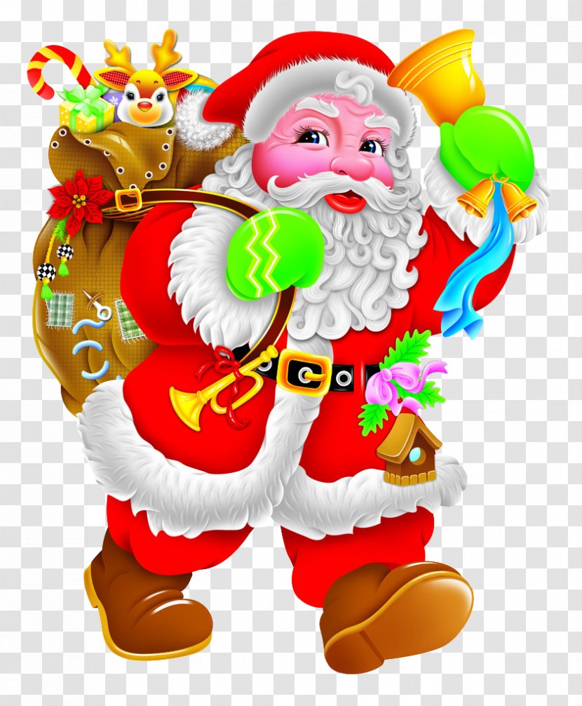 Santa Claus Gift Christmas Tree - Clause 2 - Gifts Transparent PNG