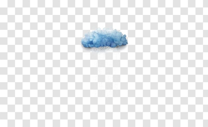 Blue Cloud Illustration - Clouds Transparent PNG