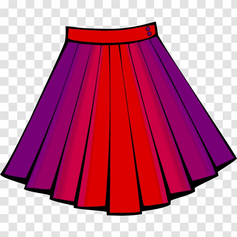 Poodle Skirt Clothing Clip Art - Miniskirt - Short Transparent PNG