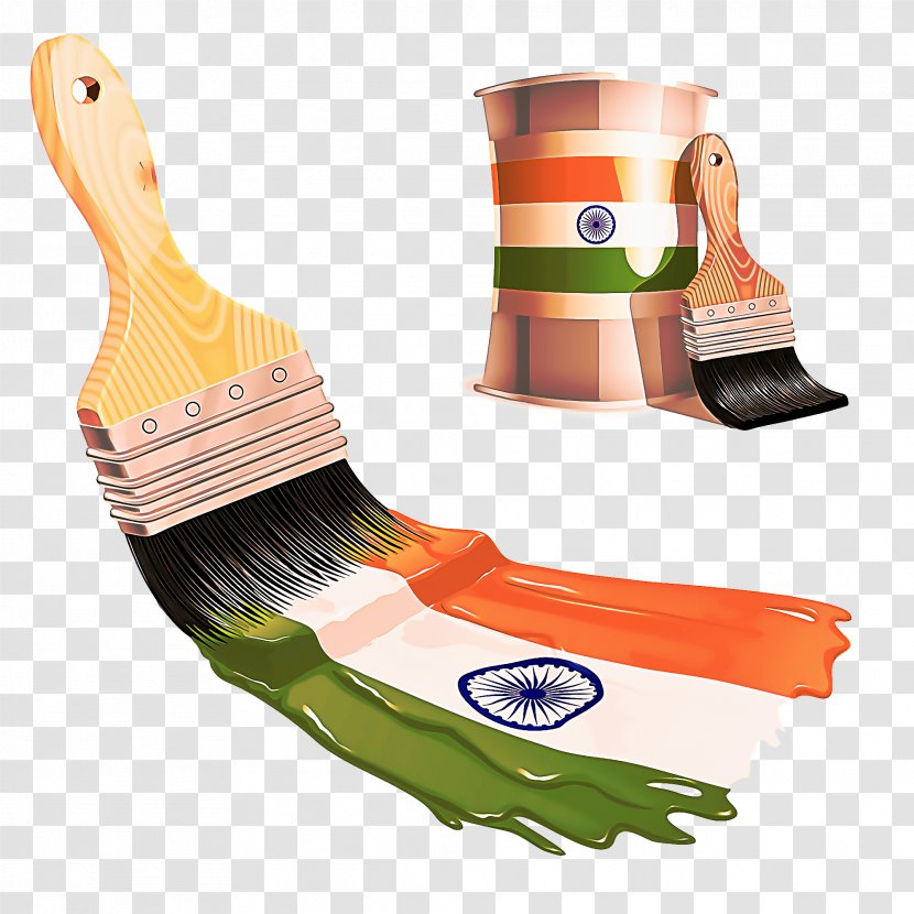 India Independence Day National - Brush Household Supply Transparent PNG