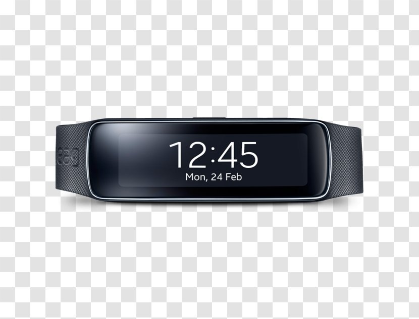 Samsung Gear Fit Galaxy S2 Activity Tracker - Gym Landing Page Transparent PNG