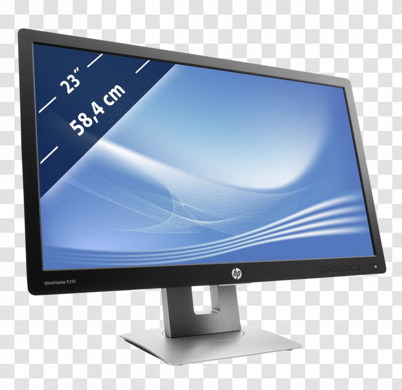 LED-backlit LCD Computer Monitors Hewlett-Packard Hardware Liquid-crystal Display - Personal - Hewlett-packard Transparent PNG