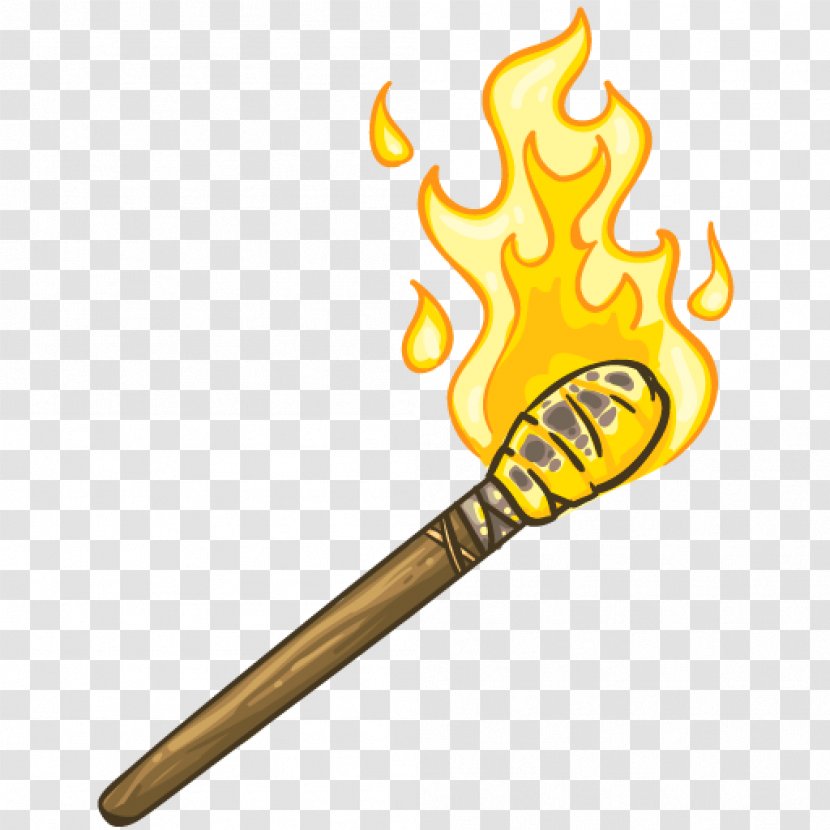 Torch Web Browser Fire - Cartoon - Human Transparent PNG