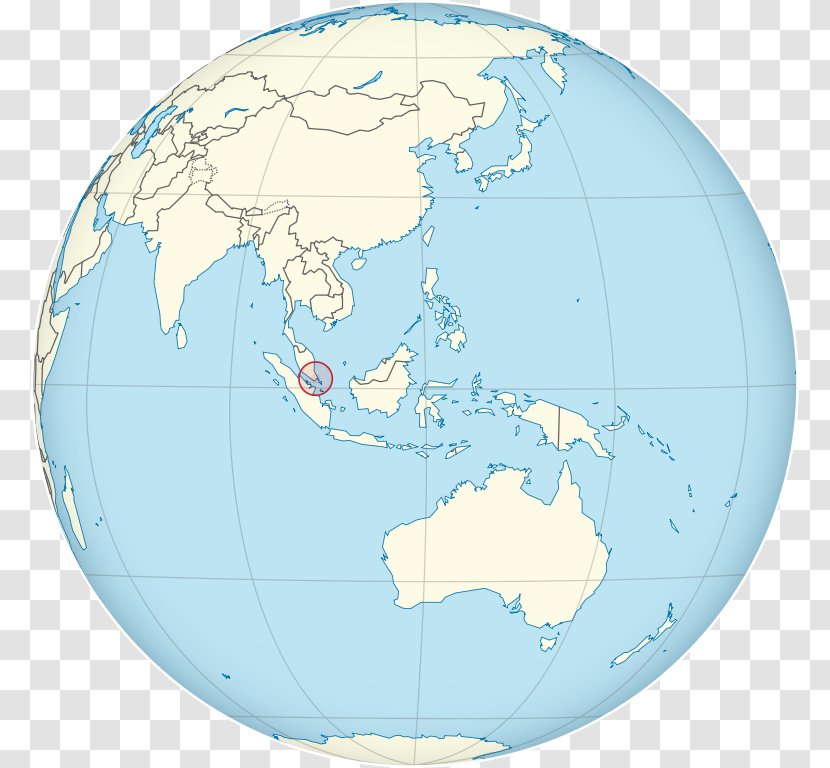 Singapore Globe World Map - Sky Transparent PNG