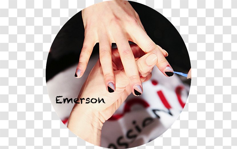 Nail Hand Model Manicure Thumb - Negative Space Transparent PNG