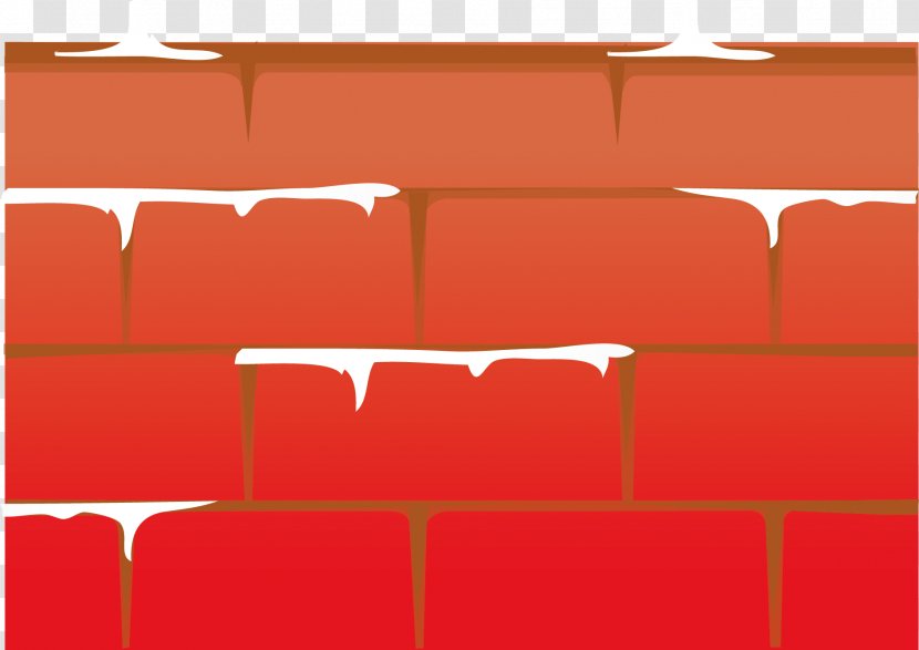 Brick Material Wall - Partition - Vector Transparent PNG