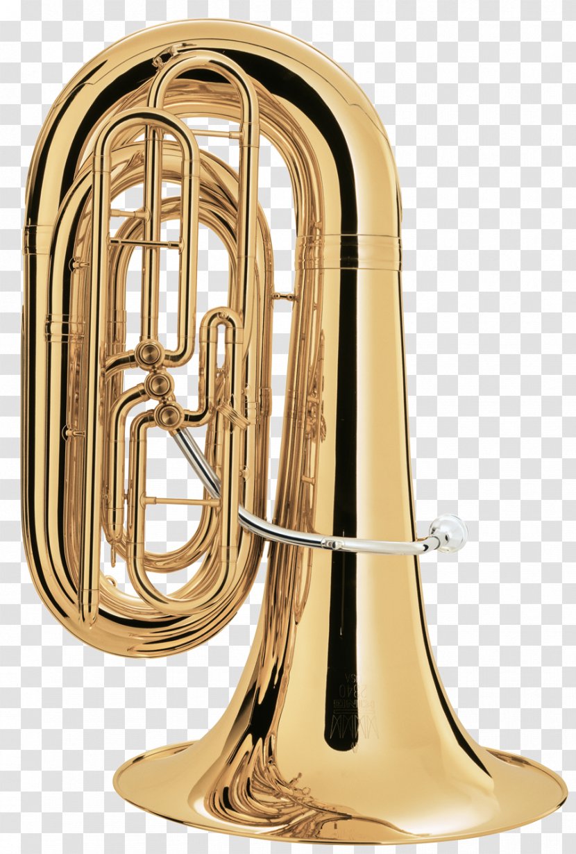 King 2341W Series 4-Valve 4/4 BBb Tuba Trombone Flugelhorn Brass Instruments - Mellophone Transparent PNG