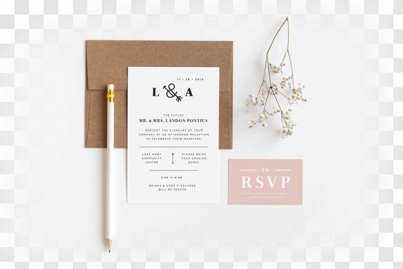 Wedding Invitation Brand Poligrafia Ceremony - Printer Transparent PNG