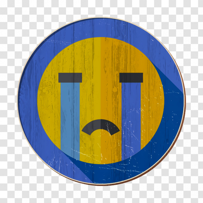 Emojis Icon Crying Icon Sad Icon Transparent PNG