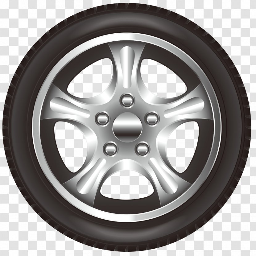Car Wheel Tire Rim - Front Hub Transparent PNG
