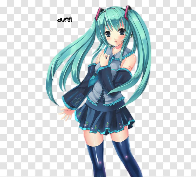 Hatsune Miku Vocaloid Photography Wikia - Watercolor - Maybe Transparent PNG