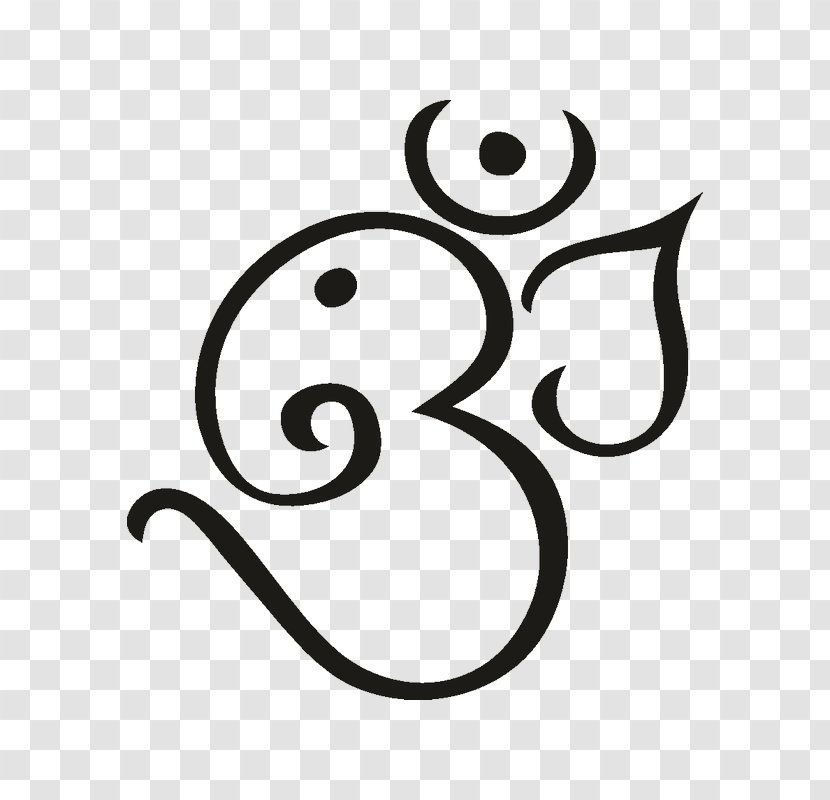 Ganesha Om Tattoo Hinduism Symbol - Abziehtattoo Transparent PNG