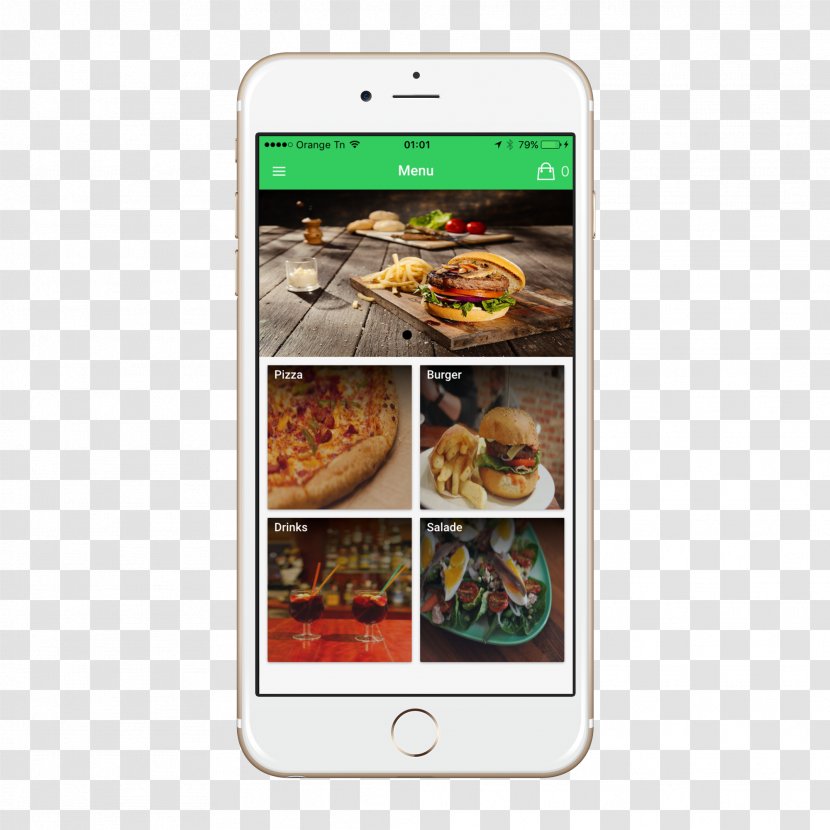 Smartphone Mobile Phones Restaurant Online Food Ordering Transparent PNG