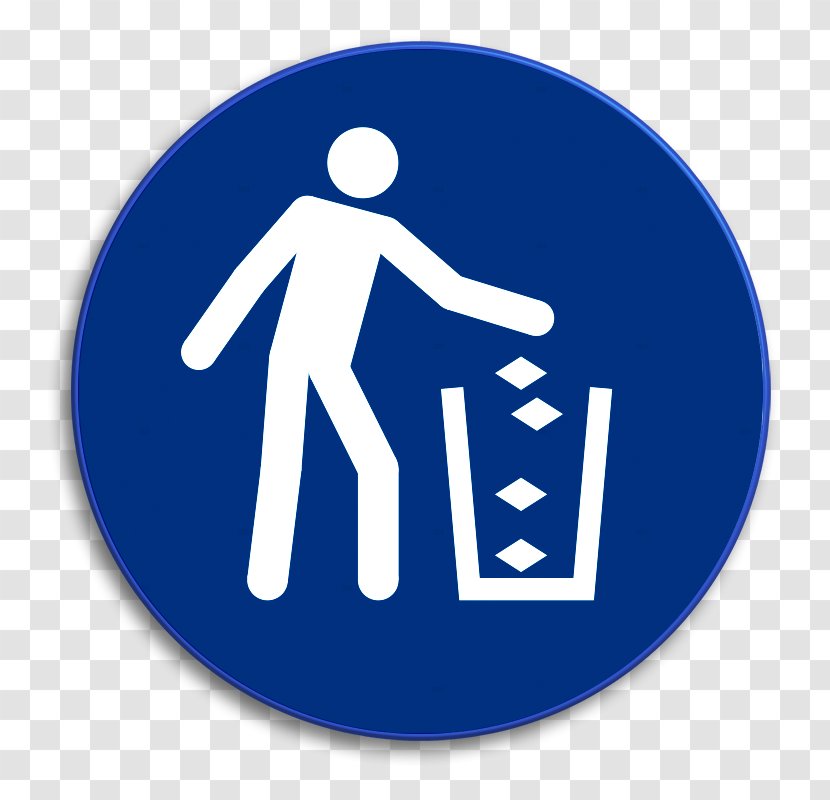 Occupational Safety And Health First Aid Kits Sticker Rubbish Bins & Waste Paper Baskets - Blue - Obligation Transparent PNG