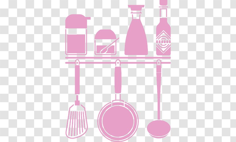 Kitchen Image Oven Glove Graphic Design - Pink Transparent PNG