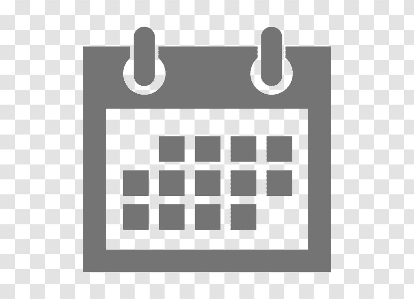 Calendar Clip Art - Black And White - Scheduling Transparent PNG