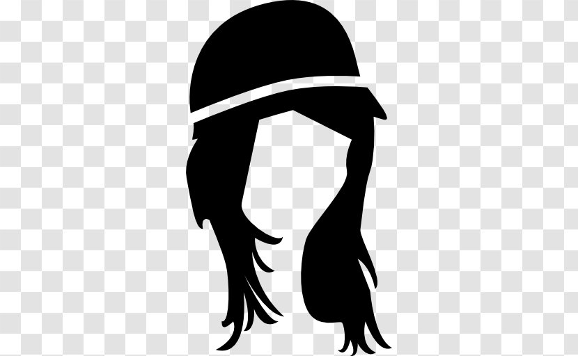 Hairstyle Silhouette Woman Cap - Hat - Cubrir Transparent PNG