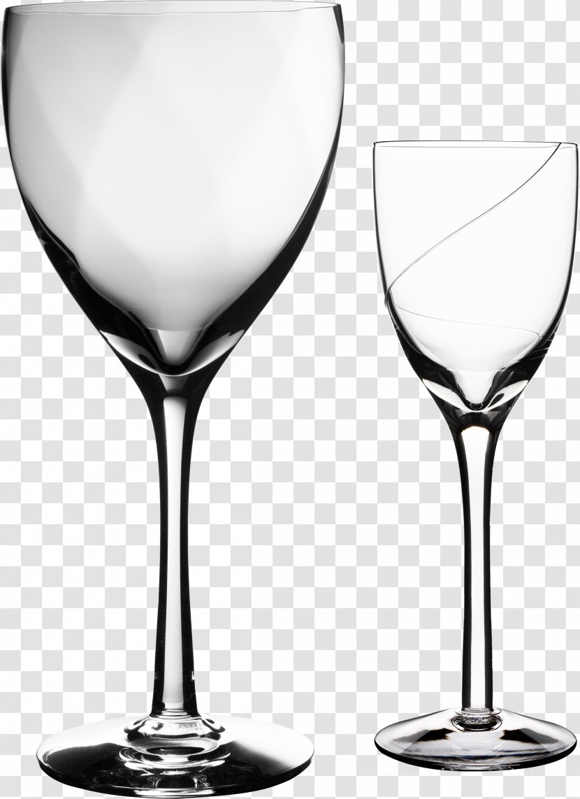 Kosta, Sweden Kosta Glasbruk Wine Glass Champagne - Monochrome - Image Transparent PNG