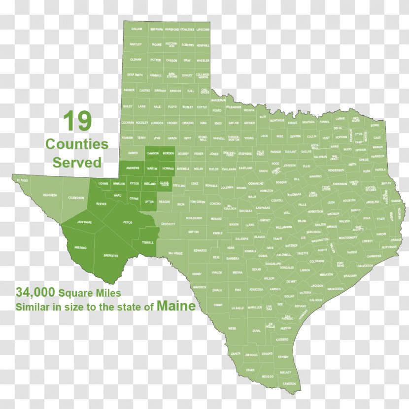 West Texas Food Bank Mapa Polityczna Blank Map - Alamy Transparent PNG