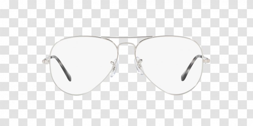 Goggles Sunglasses Ray-Ban White - Glasses Transparent PNG