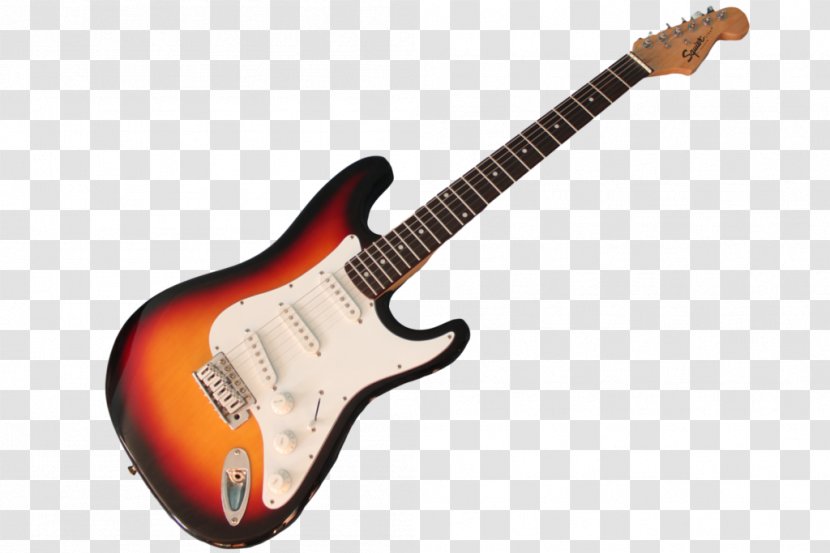 Bass Guitar Fender Stratocaster Electric Musical Instrument - Silhouette - Instruments Transparent PNG