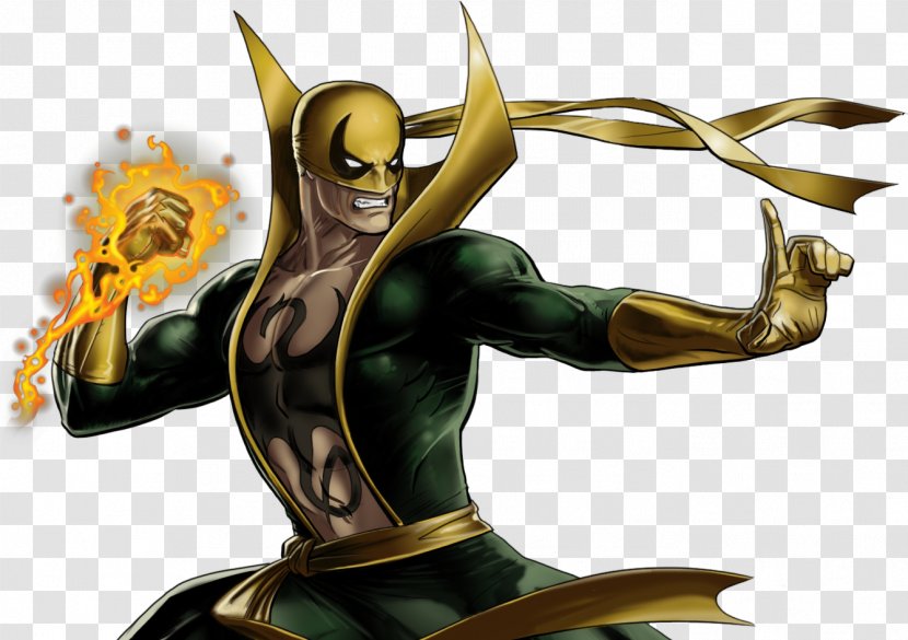 Iron Fist Carol Danvers Marvel Cinematic Universe Film - Comics - Tattoo Transparent PNG