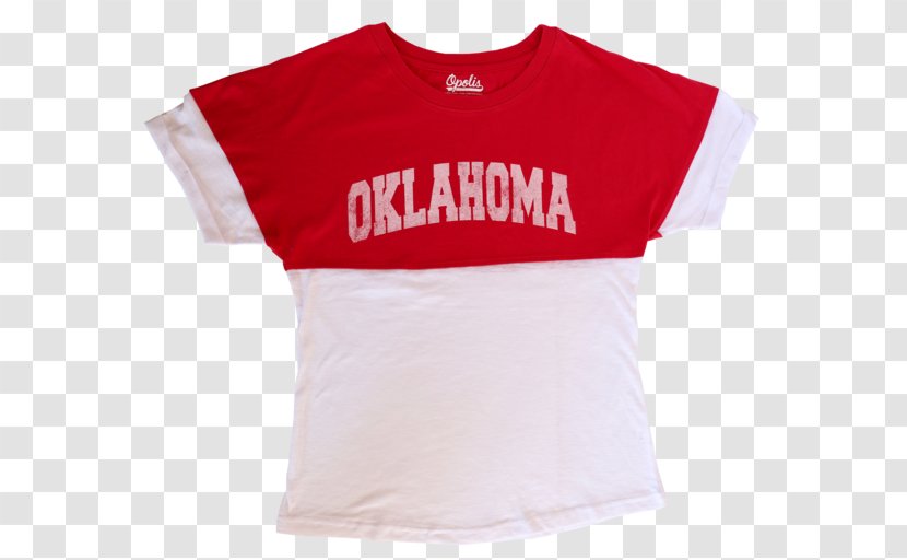 T-shirt Sleeveless Shirt Outerwear - Sports - Oklahoma City Skyline Day Transparent PNG