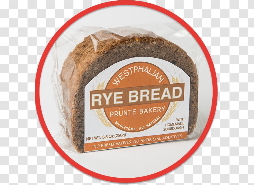 Rye Bread Pumpernickel Bakery Whole Grain - Wheat Transparent PNG