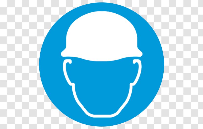 Helmet Warning Sign Safety Hard Hats - Construction Site Transparent PNG