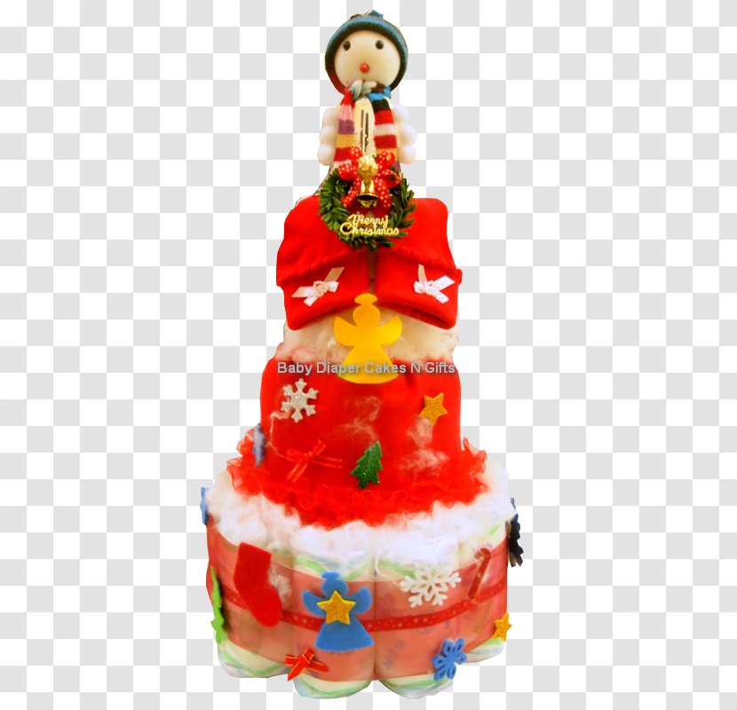 Diaper Cake Birthday Decorating - Sugar Paste Transparent PNG