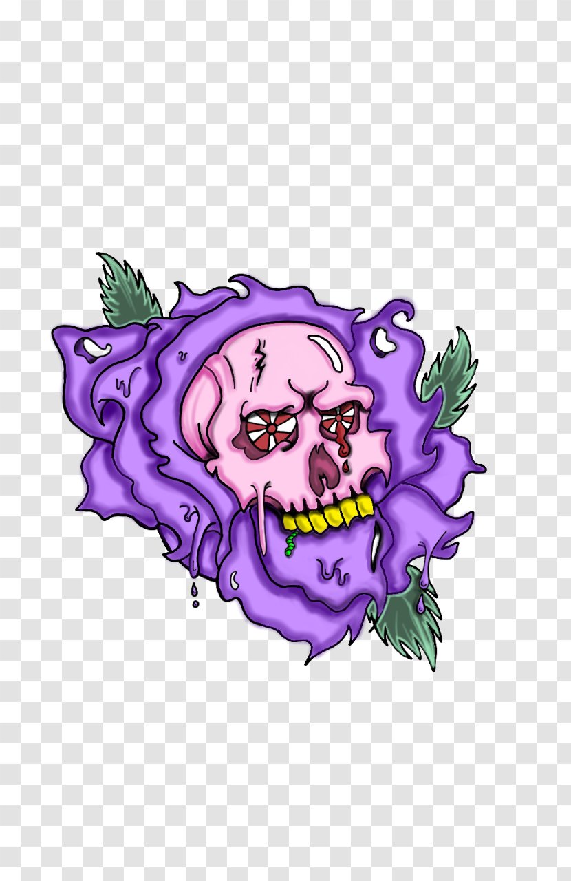 Flower Purple Legendary Creature Clip Art - Plant Transparent PNG