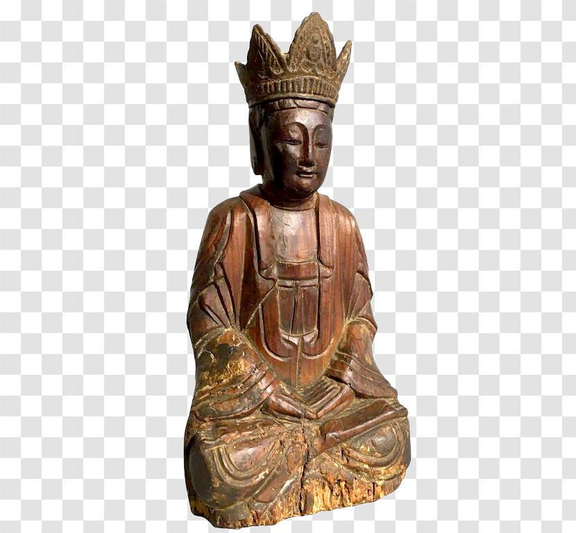 Golden Buddha Statue Bodhisattva Buddhism Buddhahood - Gilded Transparent PNG