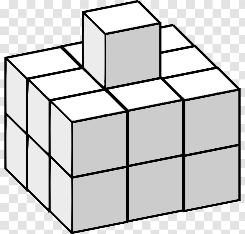 Rubik's Cube Jigsaw Puzzles Coloring Book - Winning Moves Transparent PNG